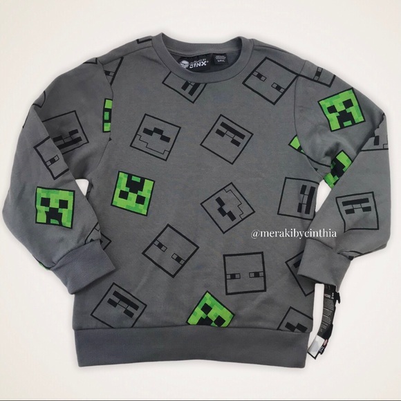 Boy’s Minecraft pullover Sweater. Size: S - Picture 1 of 4
